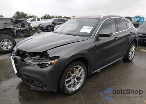 2021 Alfa Romeo Stelvio Ti Awd из США, поврежденный, VIN ZASPAKBN4M7D18739